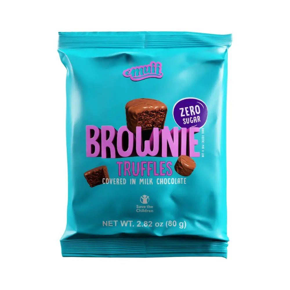 kf-A10d36e800f8d4437bd8fe28f22a3a440f.webp Brownie truffles sugar free in bites 2.8oz (Pack of 10) - Image 1