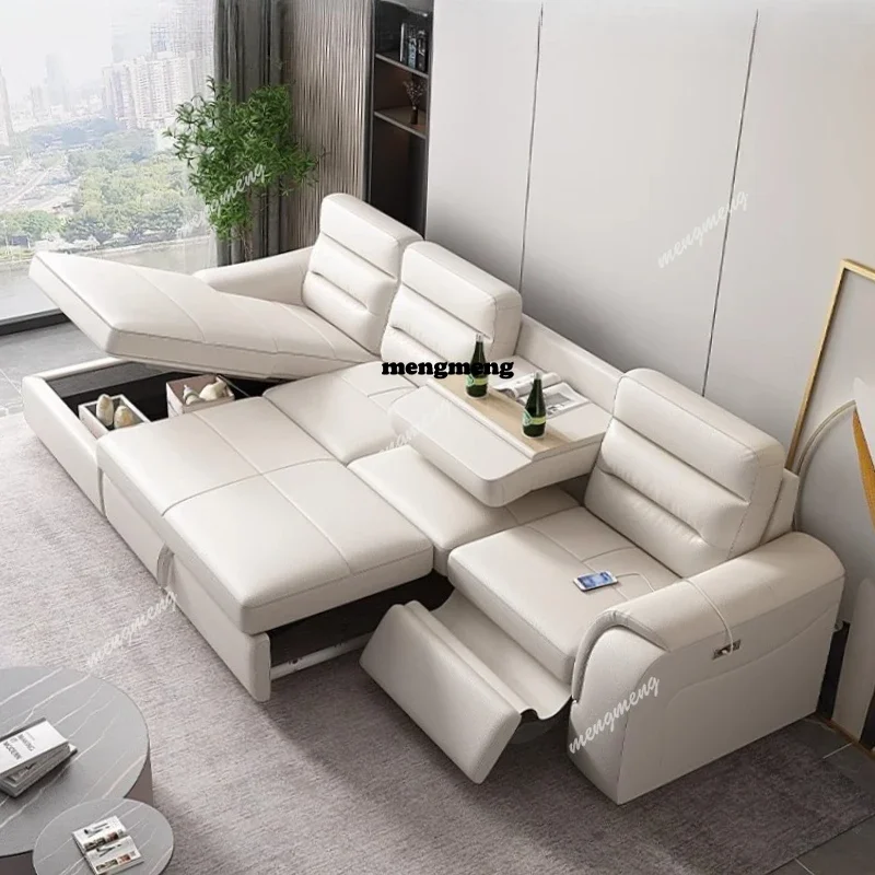 kf-S34ea7fc3aa9d4a12af7131de2236032dK.webp Extendeble Recliner Sofas Storage Armchairs Electric Design Sofas Lazy Apartment Sillas Para Sala De Estar Home AccessoriesF132 - Image 1