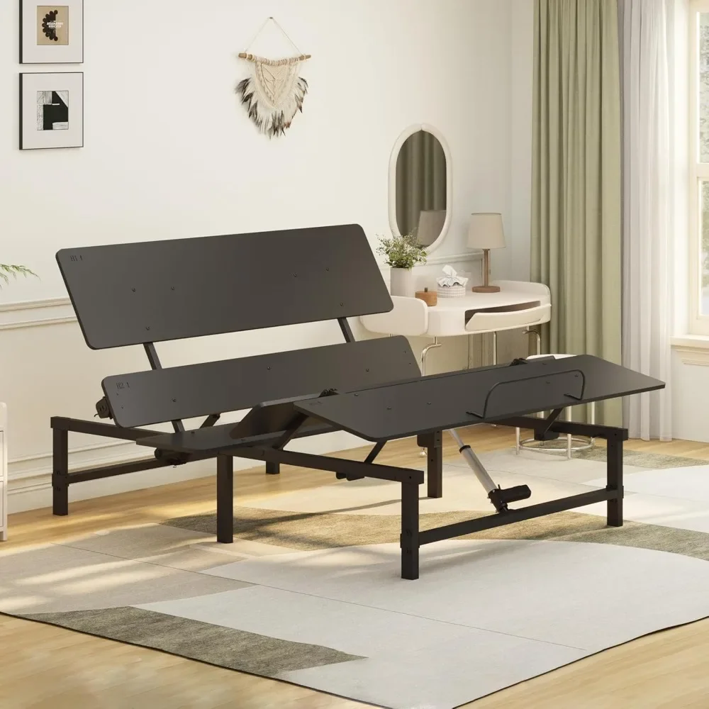 kf-S64ae25561c4d4cea9c2ed38ccc7a4a66s.webp Adjustable Bed Frame Queen, Zero Gravity Electric Base with 900 lbs Capacity, Head & Foot Incline, Wireless Remote Customized - Image 1