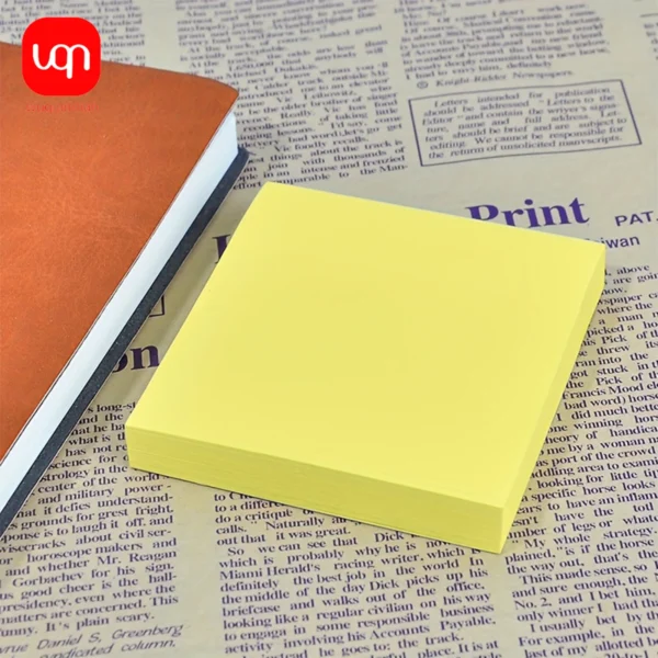 WQN-100 Yellow Notes Waterproof Note paper School Office Supplies Transparent Note Paper Stationery