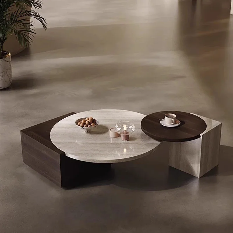 kf-See092623886d4fb0bd53b20b752c9adeD.webp Modern Minimalism Coffee Table Nordic Advanced Designers Marble Coffee Table Simple Living Room Home Furniture Salontafel FYCT - Image 1